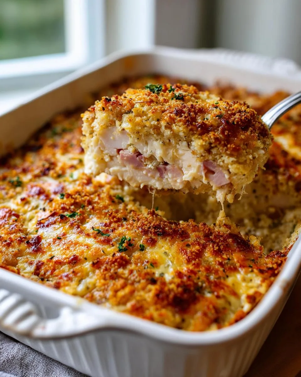 Chicken Cordon Bleu Casserole - detail 4