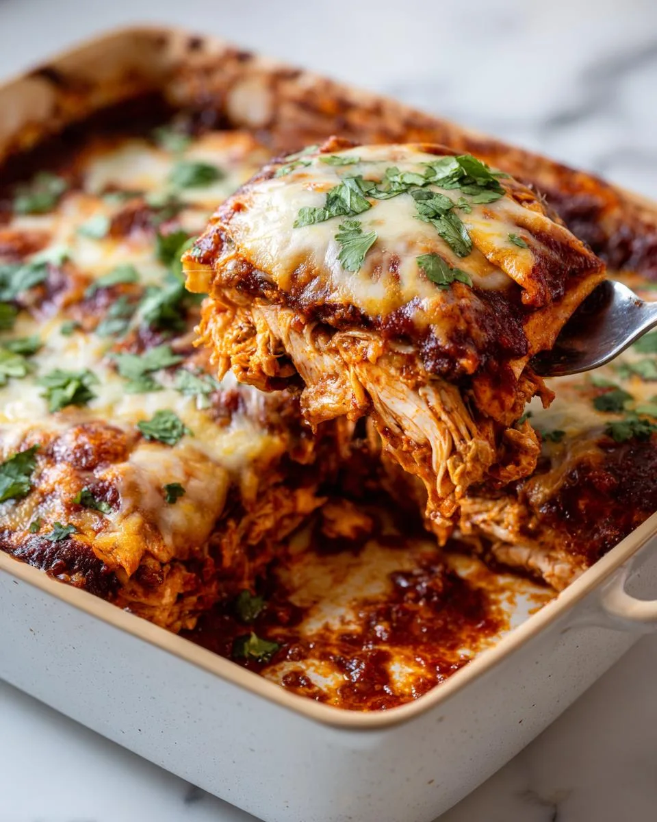 Chicken Enchilada Casserole - detail 1