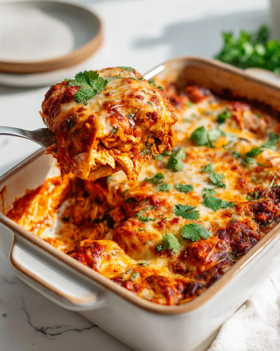 Chicken Enchilada Casserole - detail 4