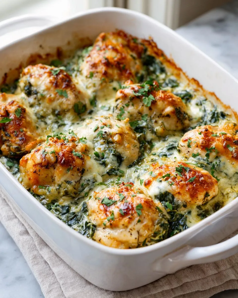 Chicken Florentine Casserole - detail 1