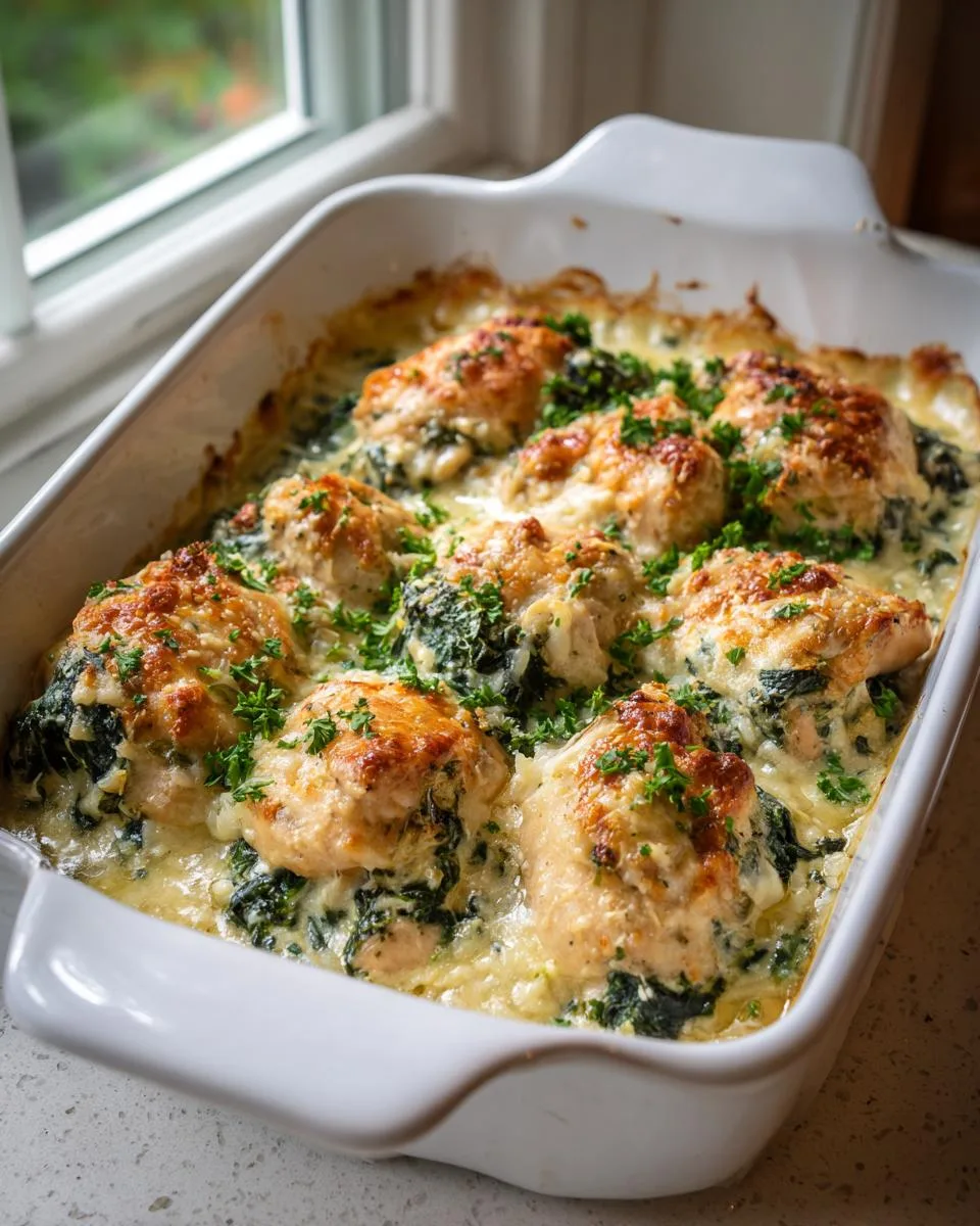 Chicken Florentine Casserole - detail 2