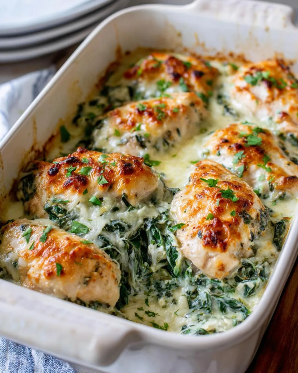 Chicken Florentine Casserole - detail 4