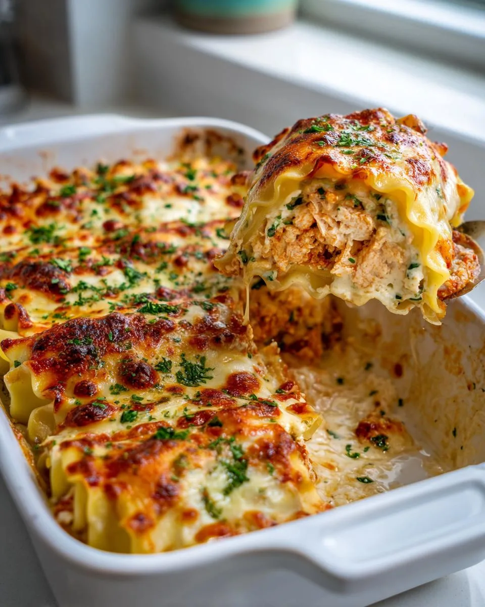 Chicken Lasagna Roll Ups - detail 3
