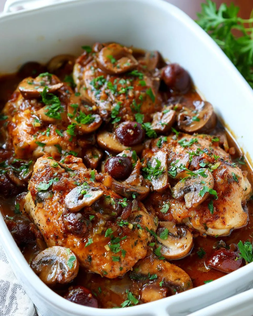 Chicken Marsala Bake - detail 3