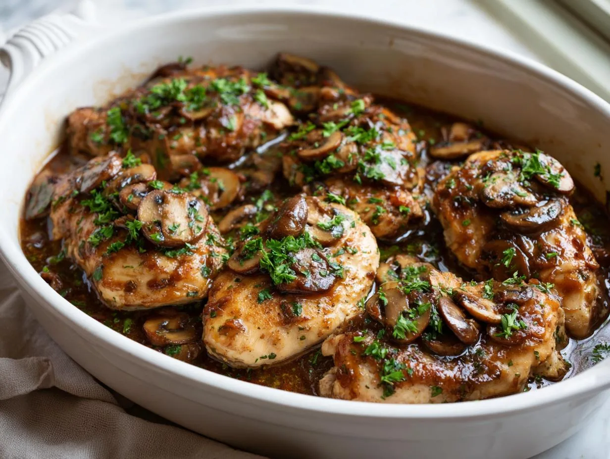 Irresistible Chicken Marsala Bake in Just 30 Minutes
