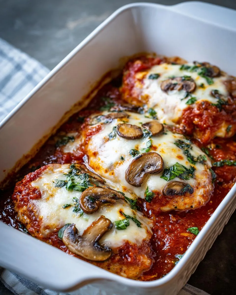 Chicken Mozzarella Bake - detail 1