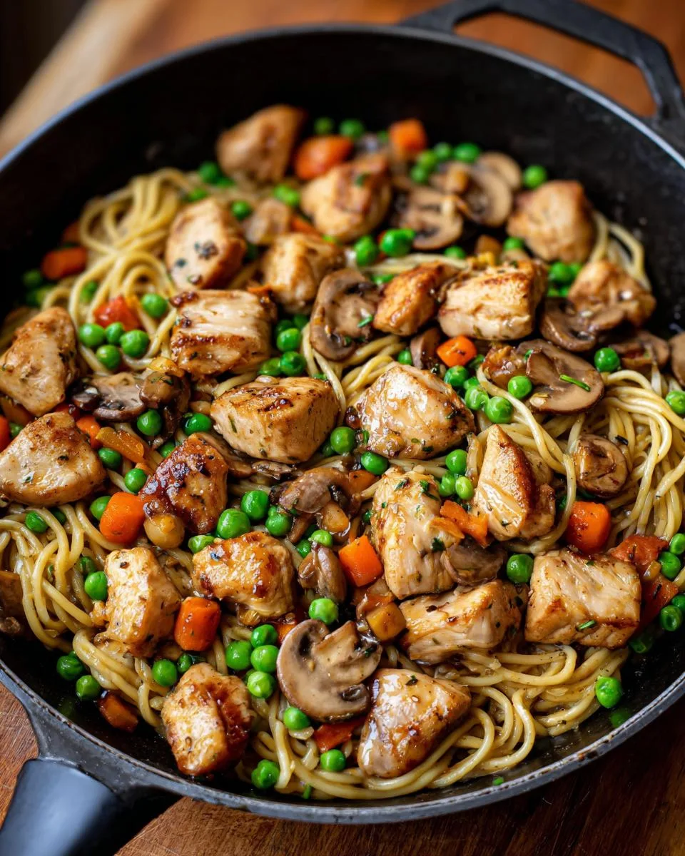 Chicken Mushroom Skillet - detail 3