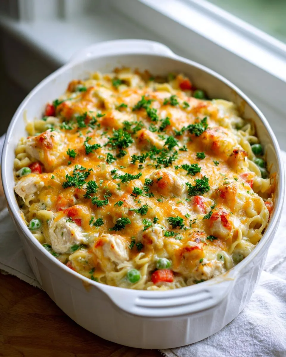 Chicken Noodle Casserole - detail 2