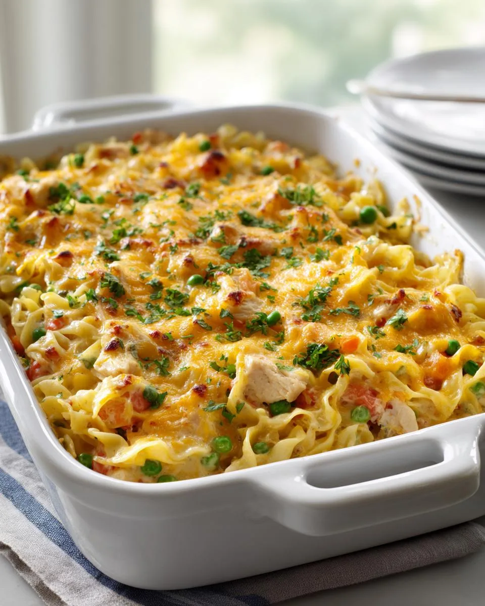 Chicken Noodle Casserole - detail 3