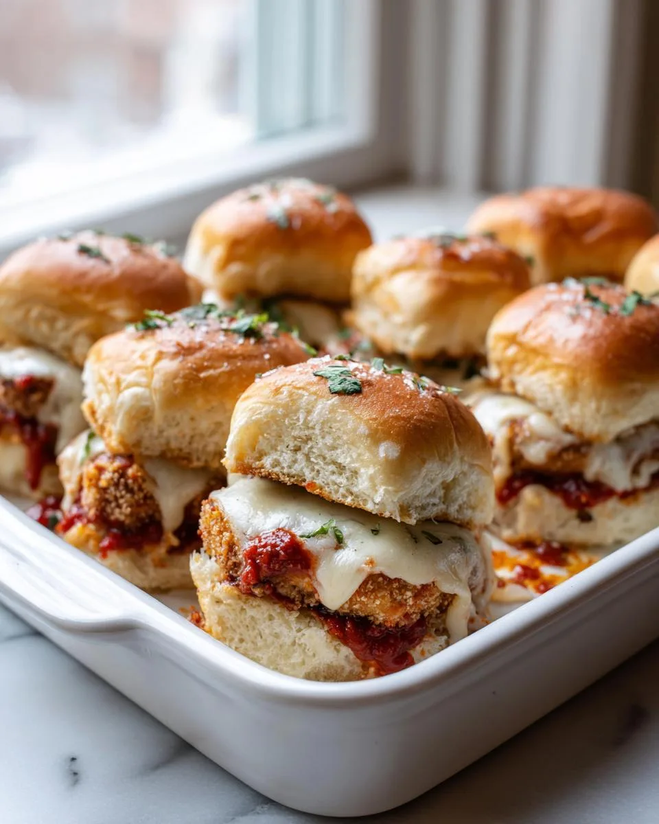 Chicken Parmesan Sliders - detail 3