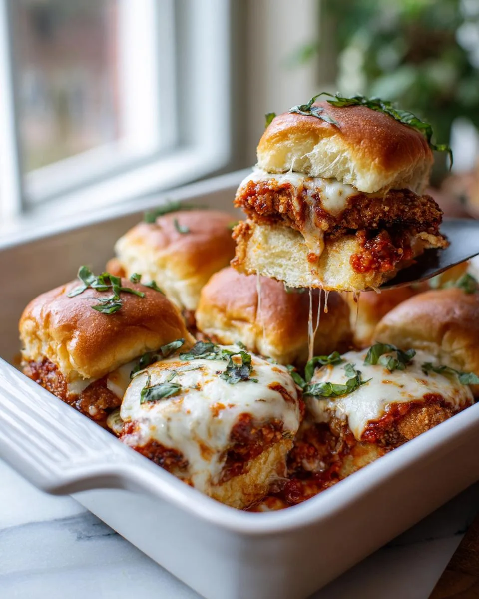 Chicken Parmesan Sliders - detail 4