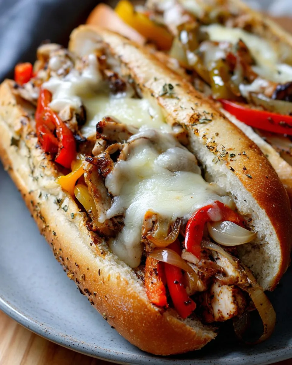 Chicken Philly Cheesesteak - detail 1
