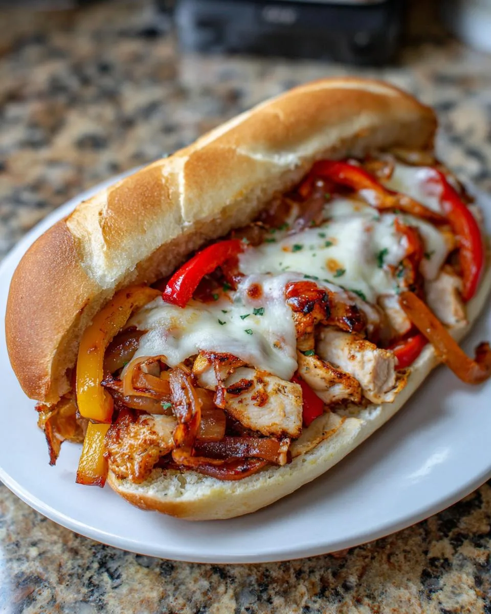 Chicken Philly Cheesesteak - detail 2