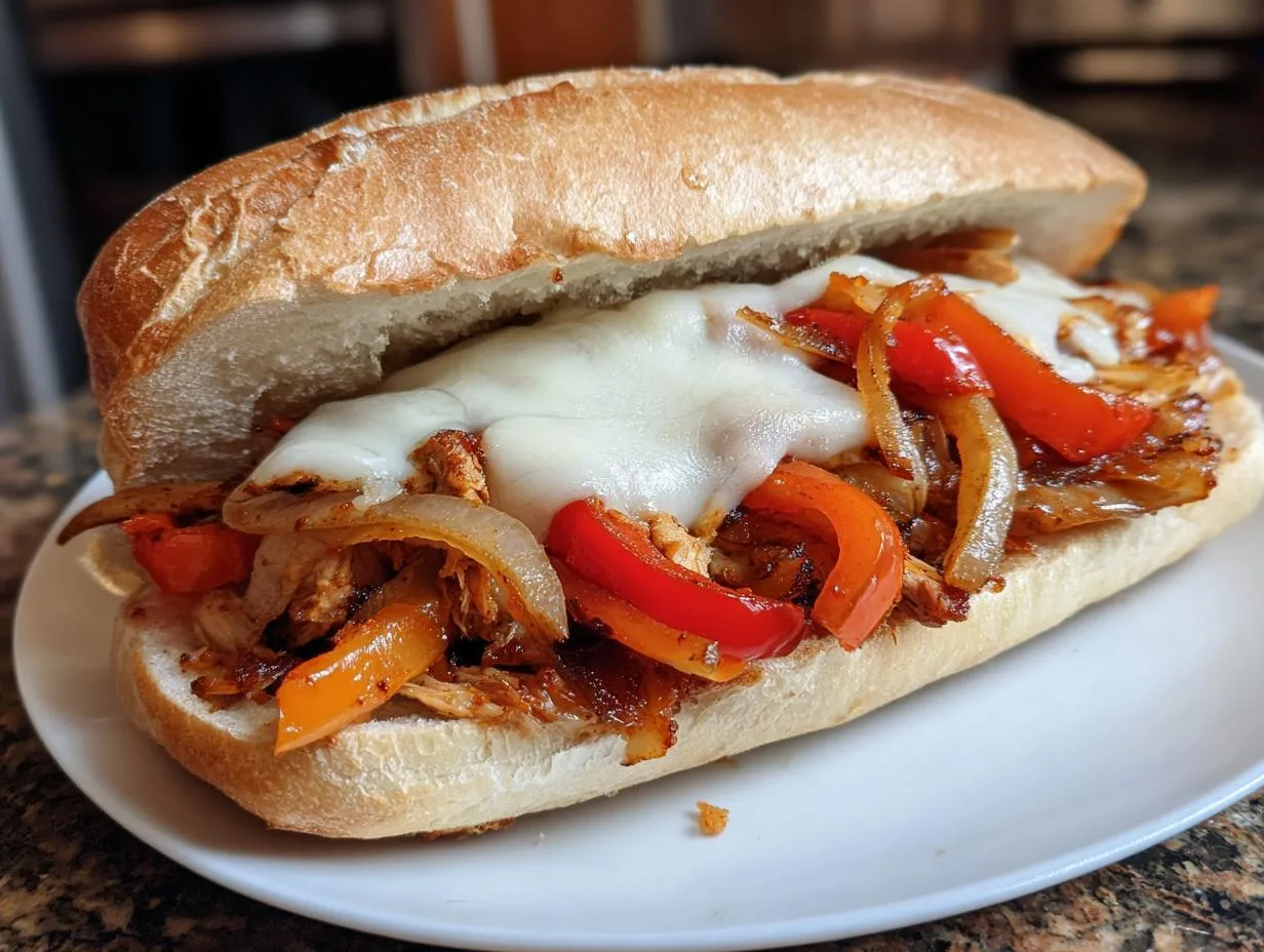 Juicy Chicken Philly Cheesesteak Recipe in Just 30 Minutes