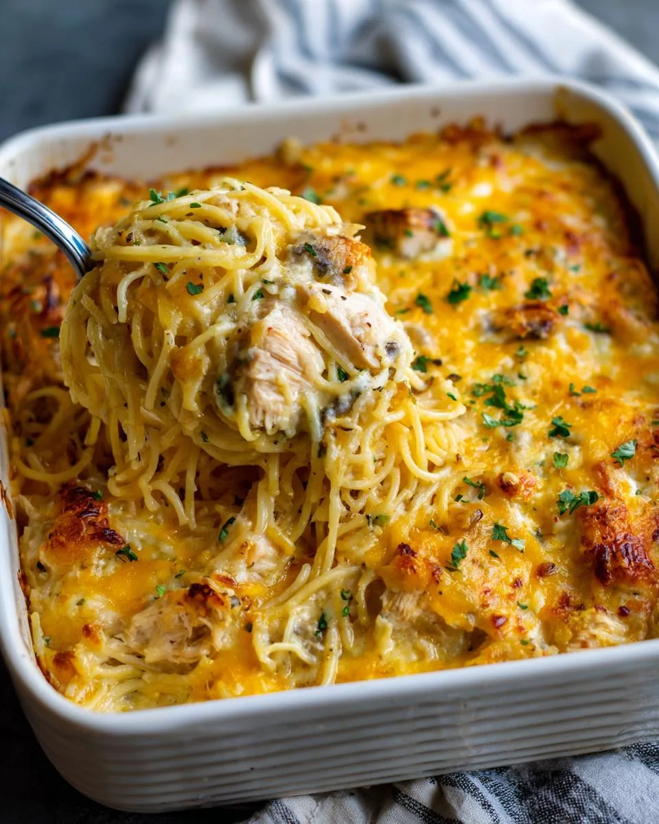 Chicken Spaghetti Bake - detail 1