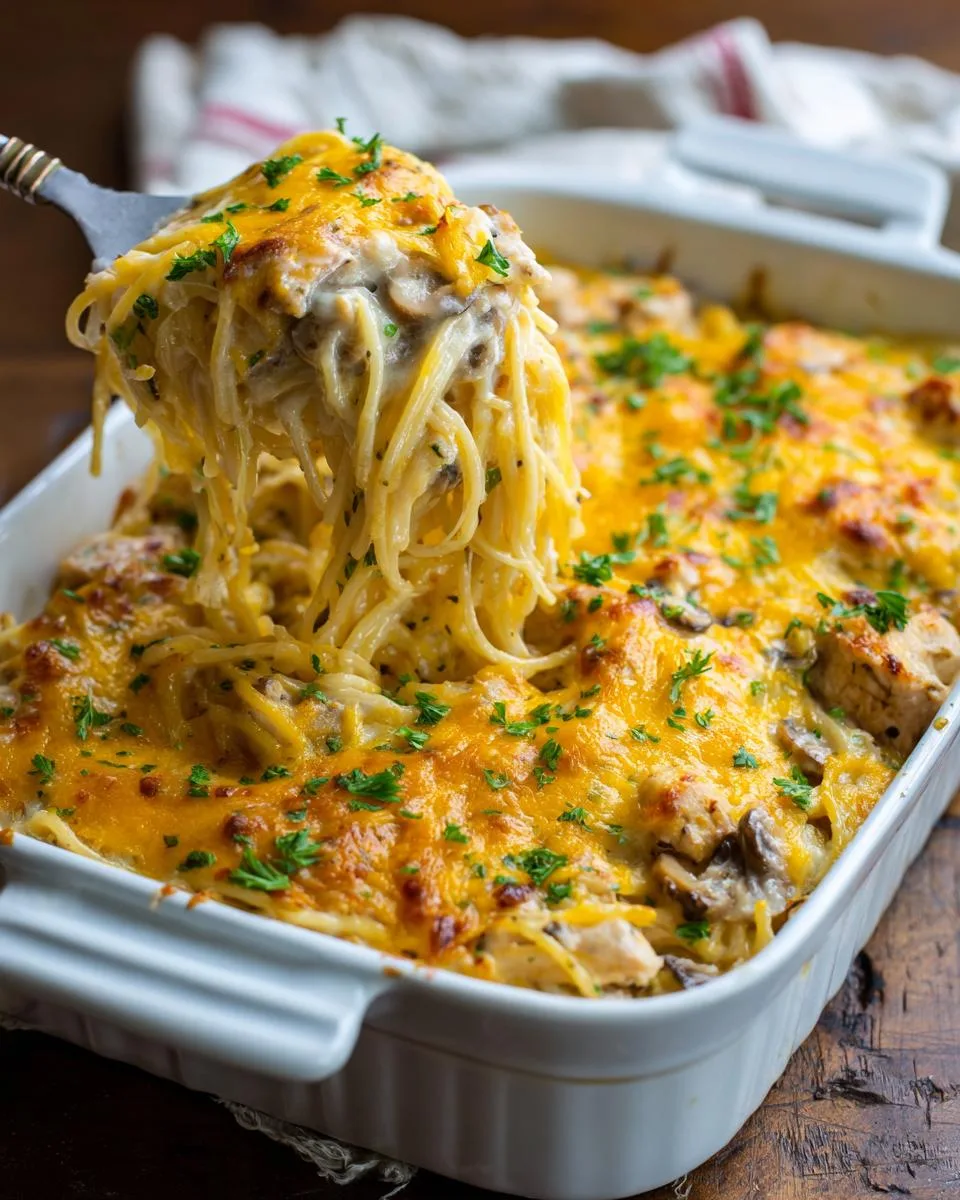 Chicken Spaghetti Bake - detail 3