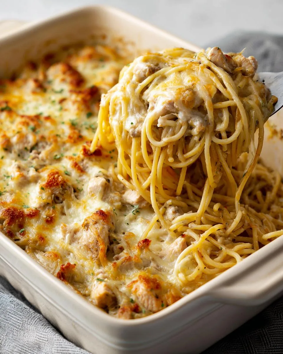 Chicken Spaghetti Bake - detail 4