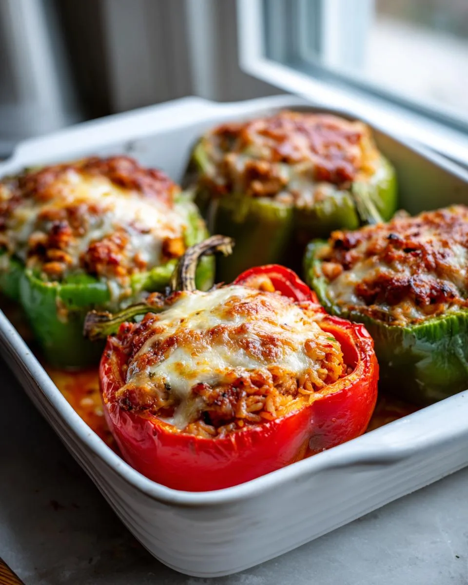 Chicken Stuffed Peppers - detail 1