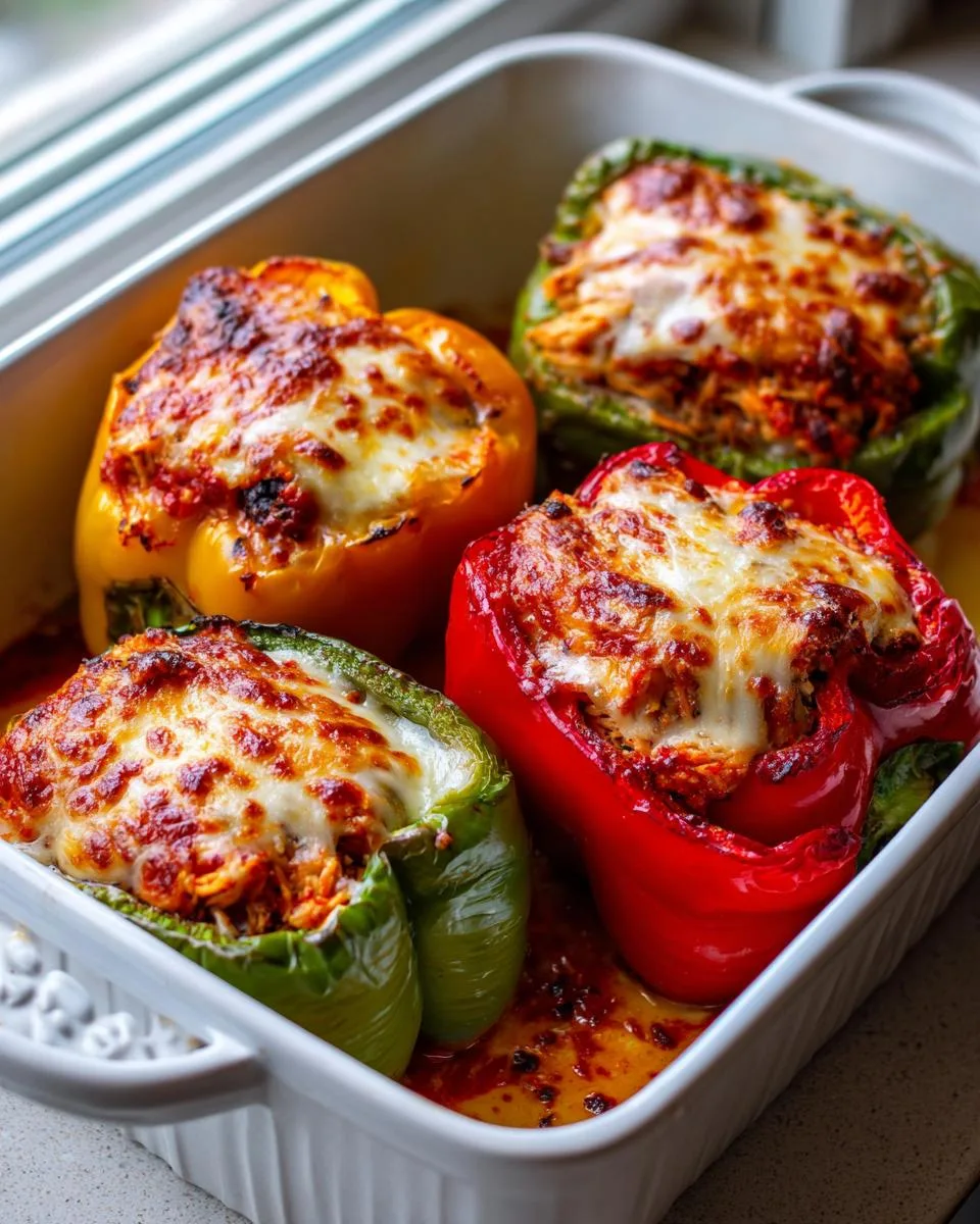 Chicken Stuffed Peppers - detail 2