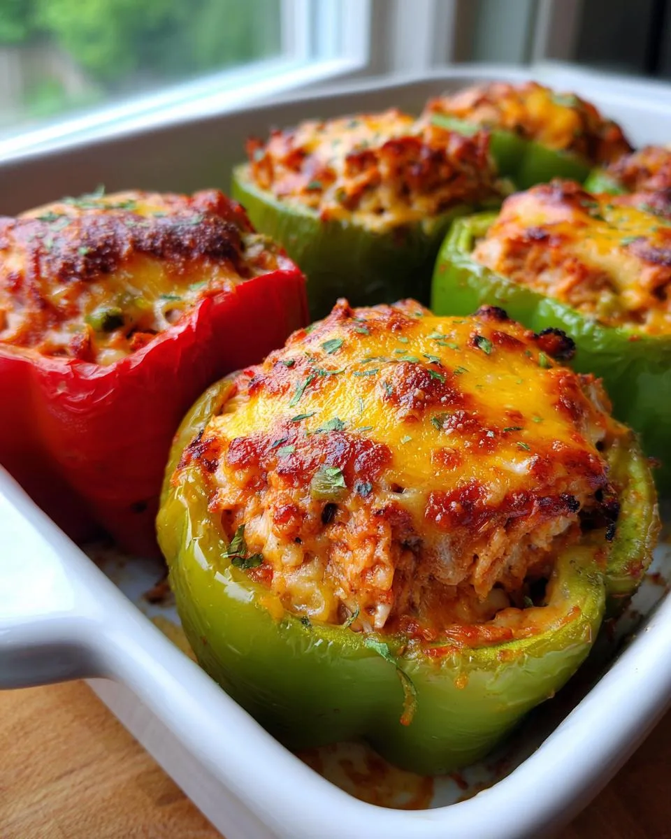 Chicken Stuffed Peppers - detail 3