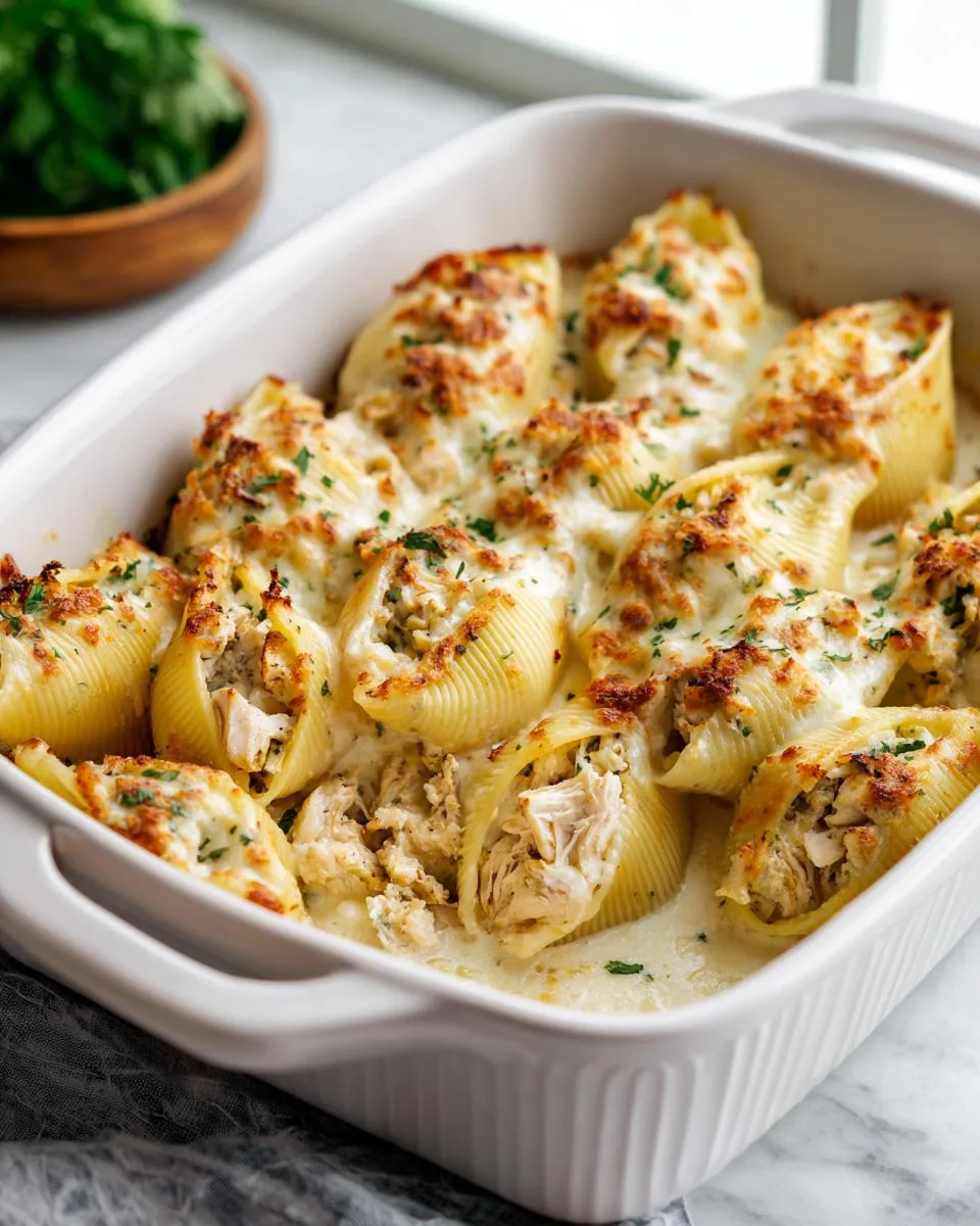 Chicken Stuffed Shells - detail 1
