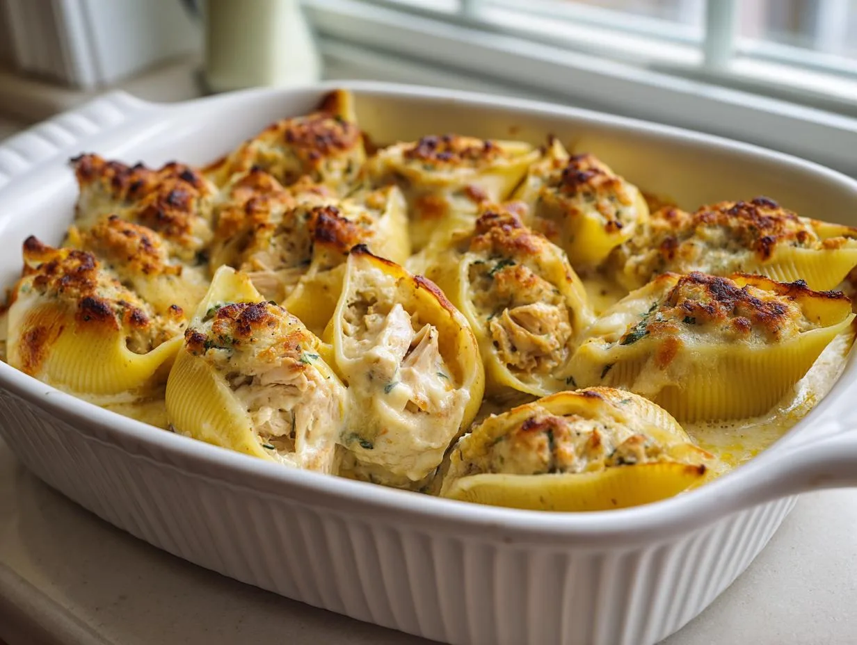 Irresistible 30-Minute Chicken Stuffed Shells That Wow