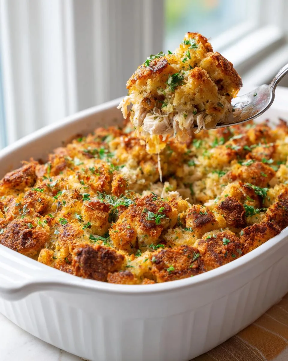 Chicken Stuffing Bake - detail 1
