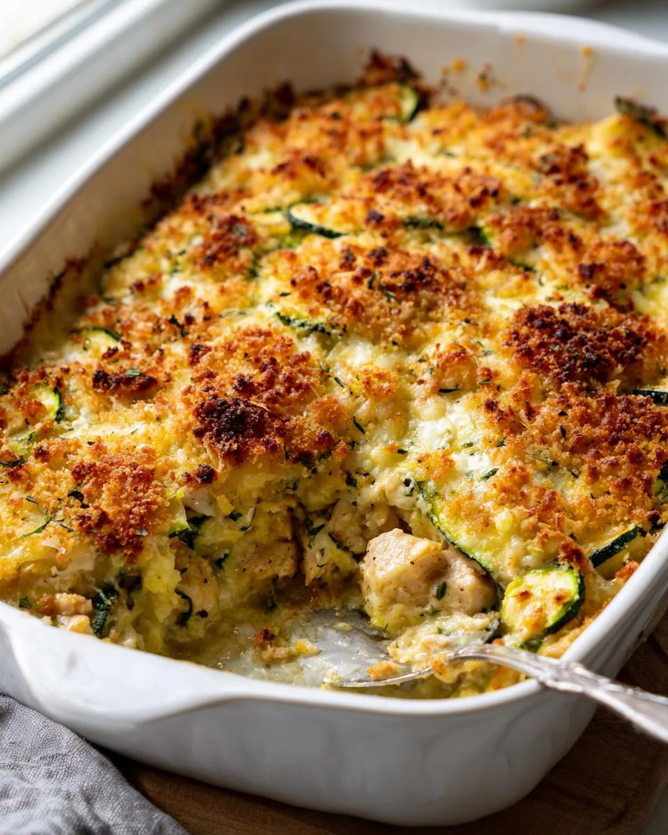 Chicken Zucchini Casserole - detail 1