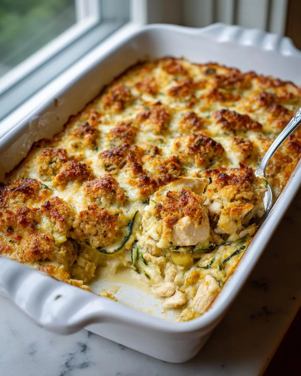 Chicken Zucchini Casserole - detail 2