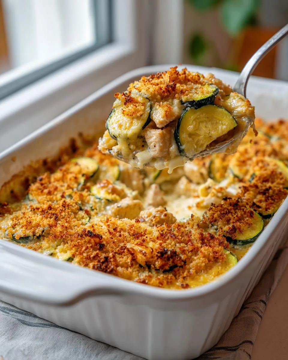 Chicken Zucchini Casserole - detail 4