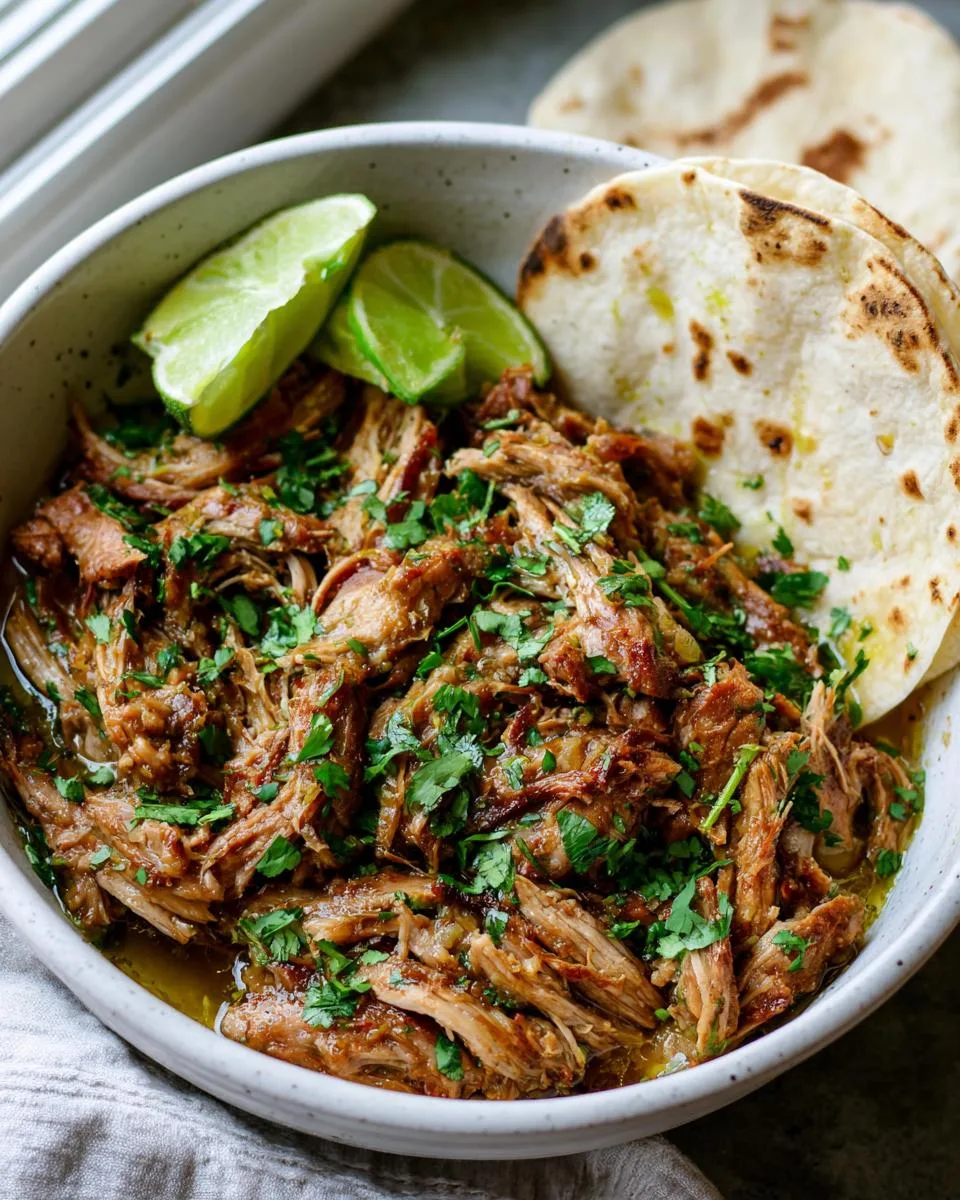 Cilantro Lime Pork Crockpot - detail 1