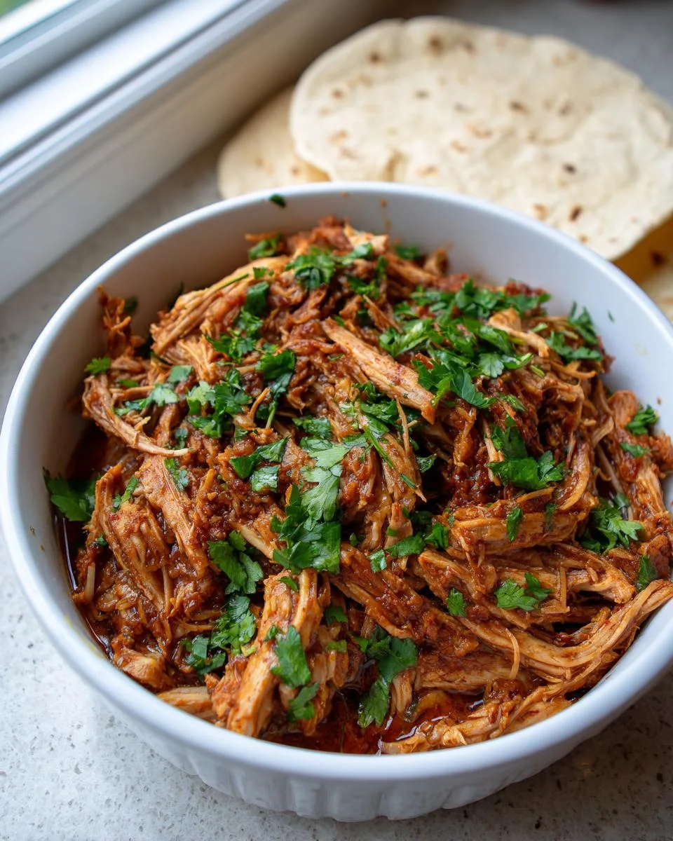 Cilantro Lime Pork Crockpot - detail 2