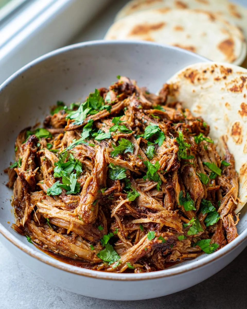 Cilantro Lime Pork Crockpot - detail 4