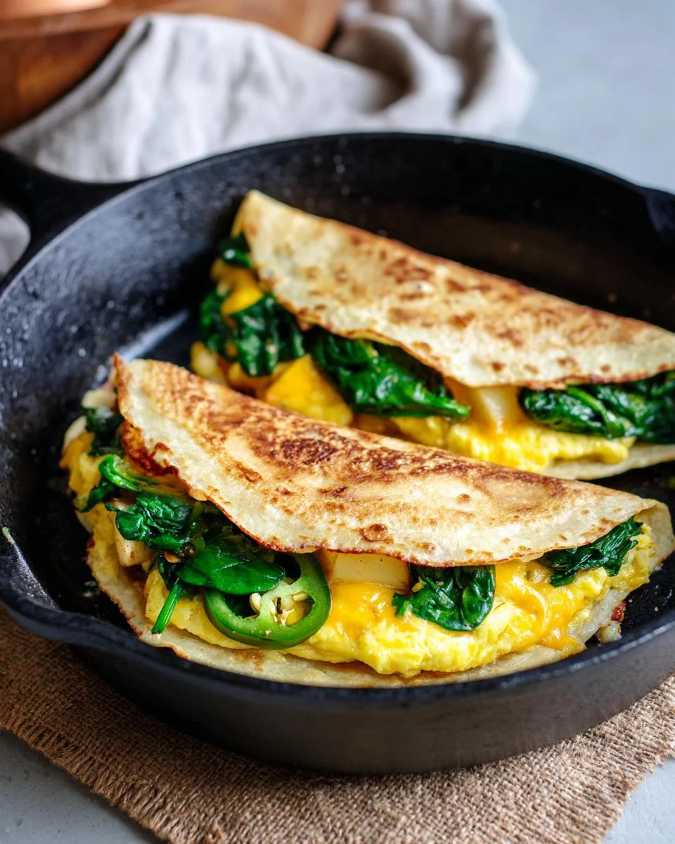 Cinnamon Apple Breakfast Quesadillas - detail 2