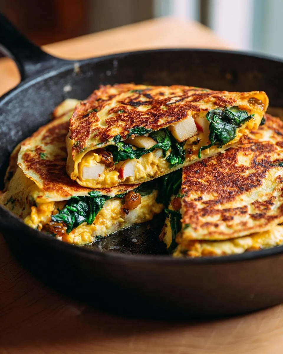 Cinnamon Apple Breakfast Quesadillas - detail 3