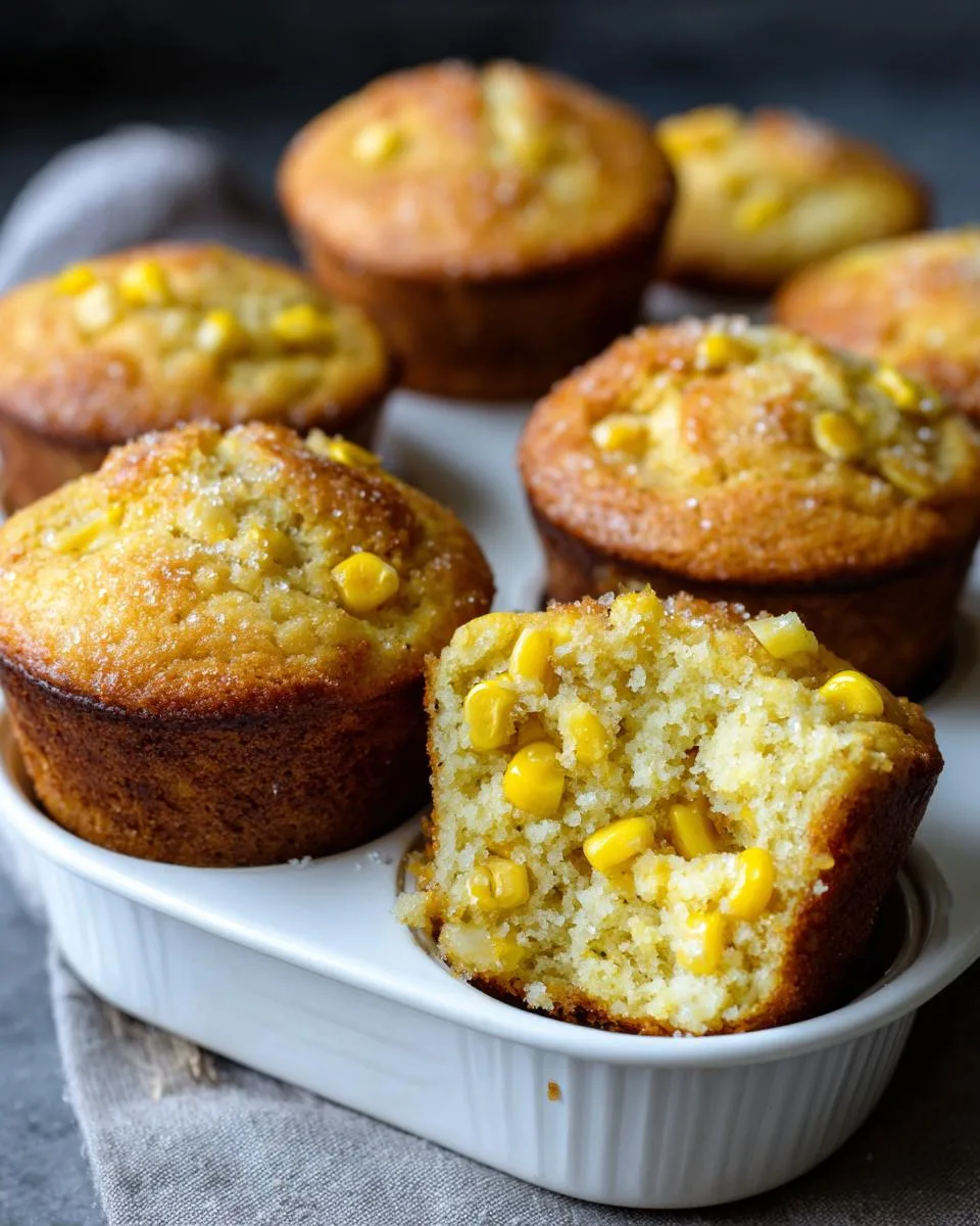 Cornbread Breakfast Muffins - detail 4