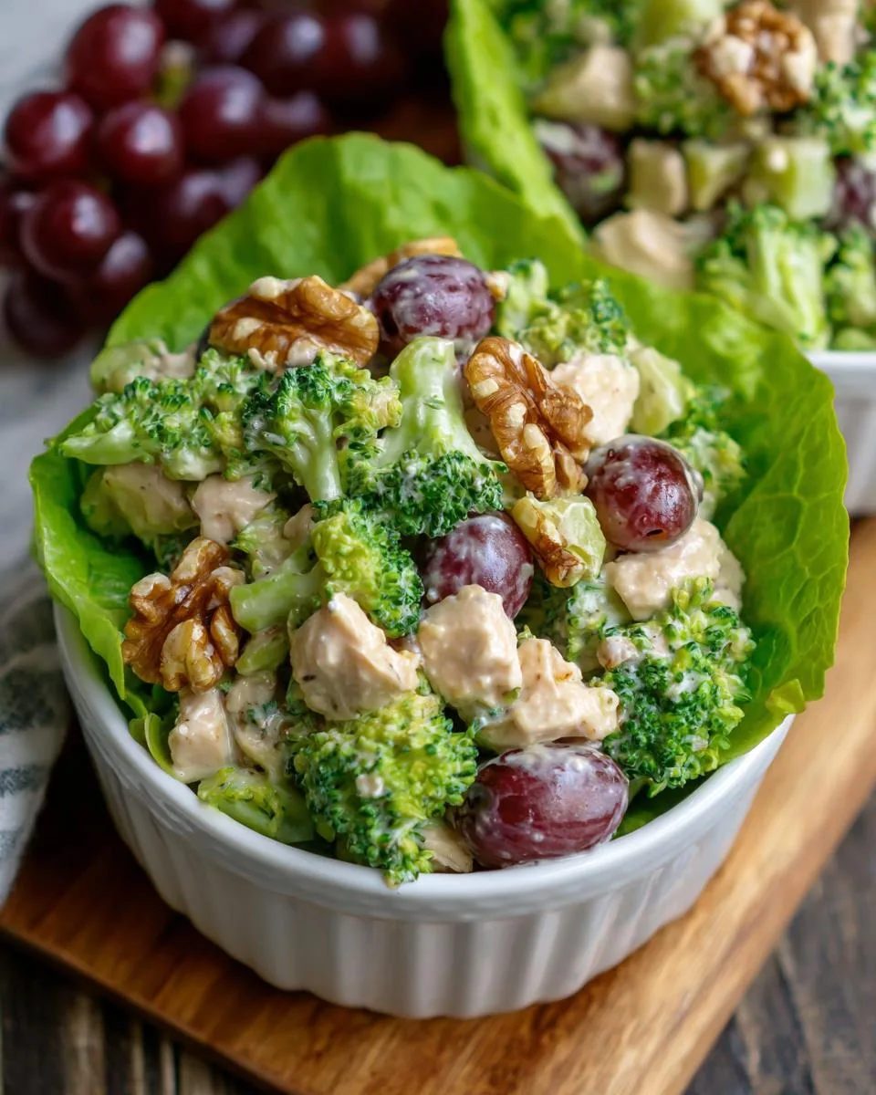 Cottage Cheese Broccoli Chicken Salad - detail 1