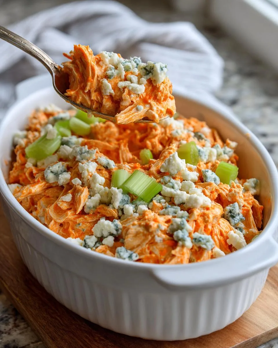 Cottage Cheese Buffalo Chicken Salad - detail 1