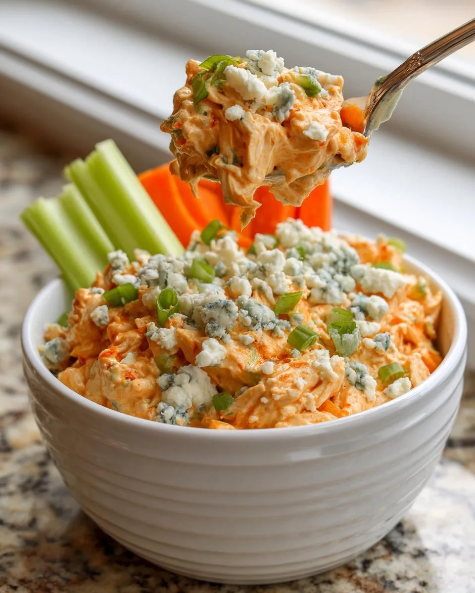 Cottage Cheese Buffalo Chicken Salad - detail 4