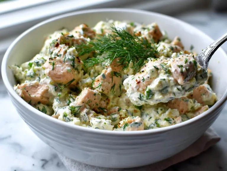 Cottage Cheese Caesar Chicken Salad