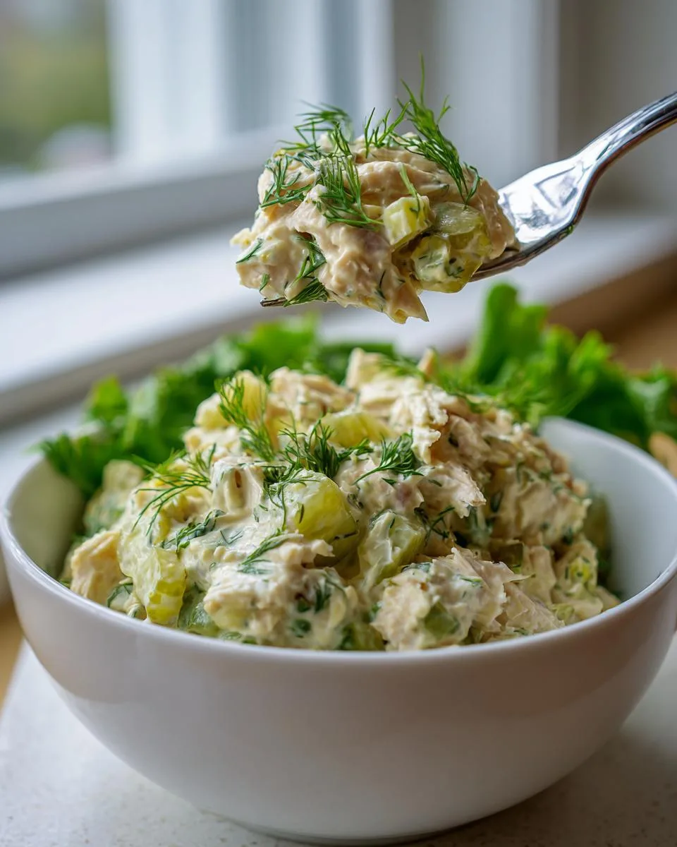 Cottage Cheese Pickle Chicken Salad - detail 4