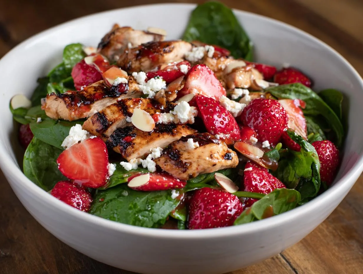 Irresistible 30-Minute Cottage Cheese Strawberry Chicken Salad