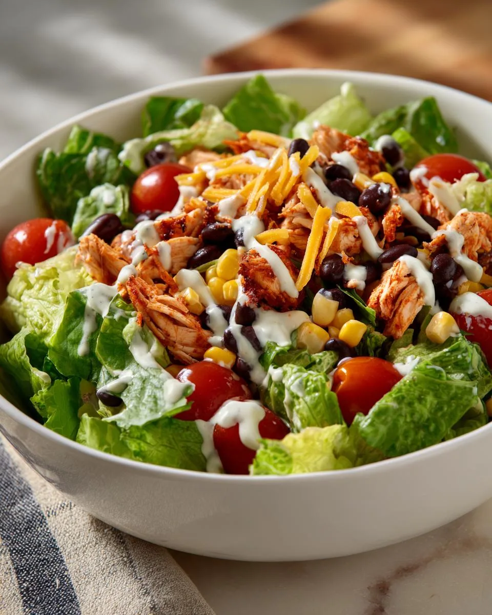 Cottage Cheese Taco Chicken Salad - detail 1