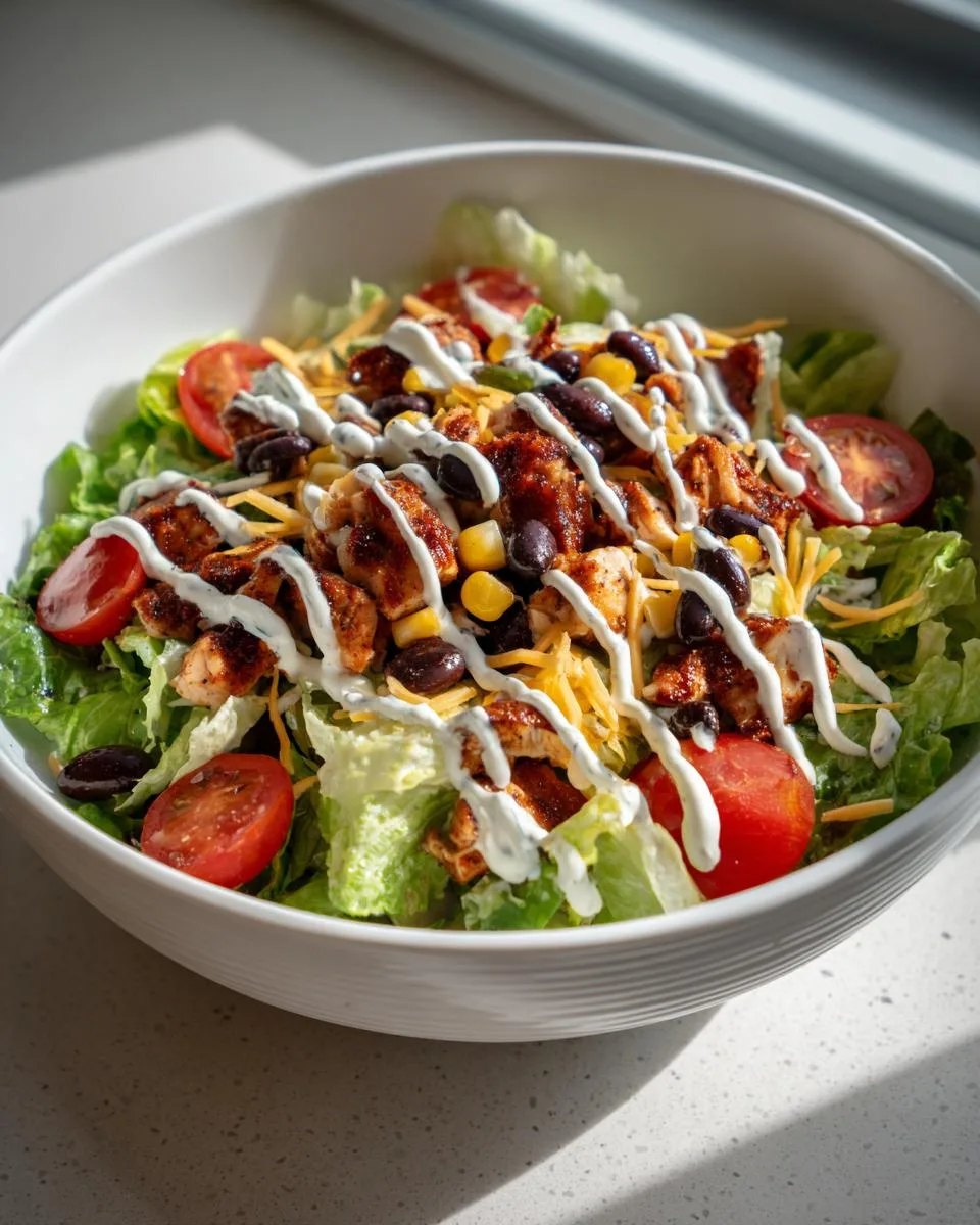 Cottage Cheese Taco Chicken Salad - detail 2
