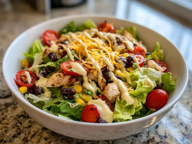 Cottage Cheese Taco Chicken Salad