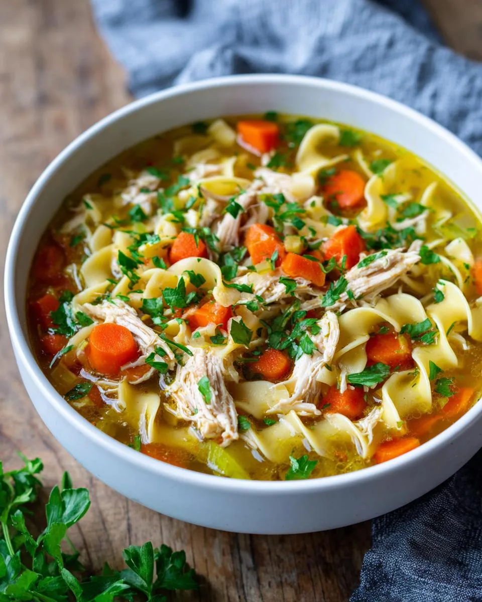 Cozy Chicken Noodle Soup - detail 1