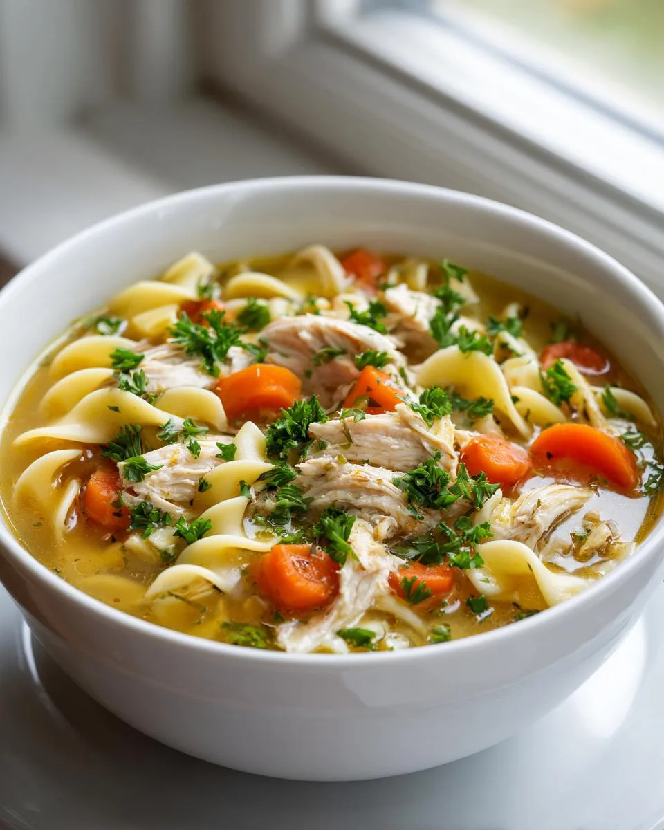 Cozy Chicken Noodle Soup - detail 2