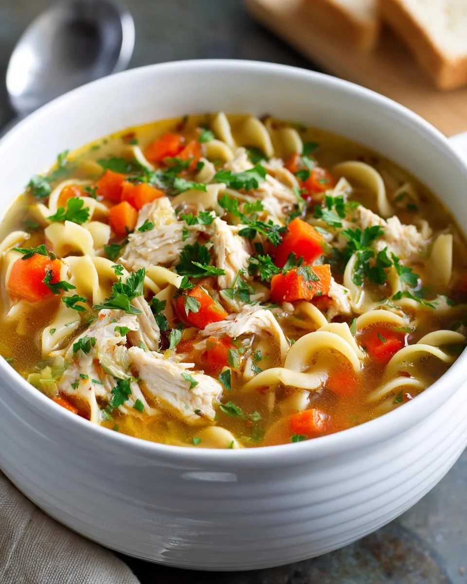 Cozy Chicken Noodle Soup - detail 3