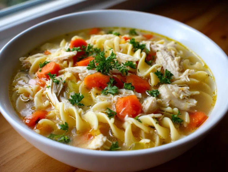 Cozy Chicken Noodle Soup