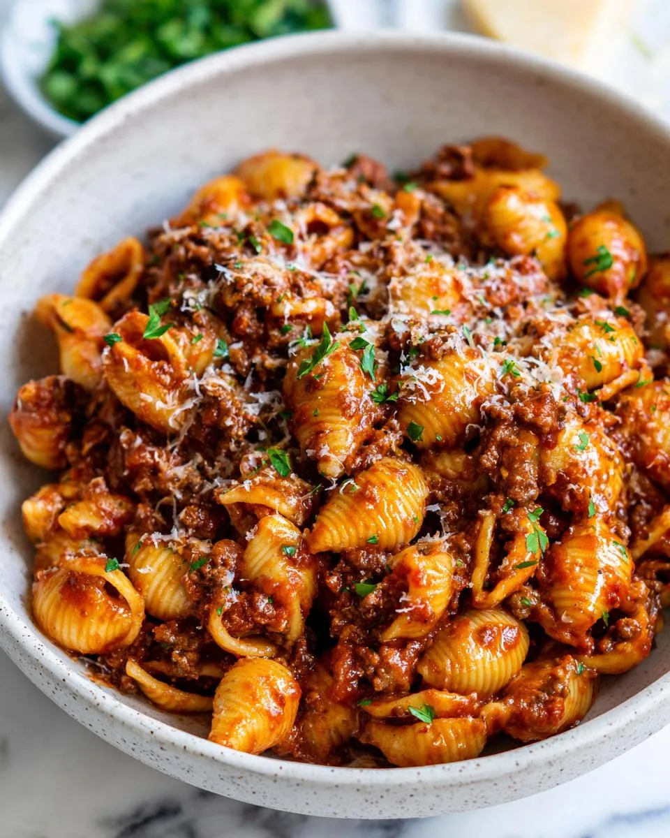 Creamy Beef and Shells - detail 4